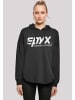 F4NT4STIC Oversized Hoodie Retro Gaming EPYX Logo in schwarz