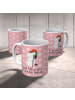 Mr. & Mrs. Panda Haferl Einhorn  mit Spruch in Rot Pastell