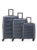Delsey Meteor 4 Rollen Kofferset 3-teilig mit Dehnfalte in ocean blue