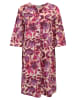 CARTOON Sommerkleid mit Muster in Cream/Dark Pink