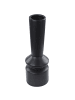 Beliani Blumenvase PEANIA in Schwarz - (W) 10 x (H) 30 x (L) 10 cm