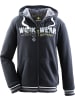 Roadsign Sweatjacke in Schwarz