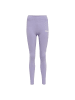 Hummel Leggings Training High Waist Tight Fit Sport Figurbetont in Lila