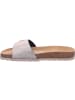 Tamaris Pantoletten in LIGHT GOLD STRUCTURE
