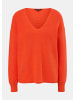 comma Strickpullover langarm in Orange