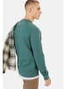 Camel Active Sweatshirt aus reiner Baumwolle in Dunkelgrün