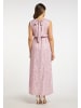faina Damen Maxikleid in Rosa