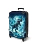 NoBoringSuitCases Suitcase, Koffer, Reisekoffer T-Rex blau