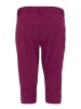 hot-sportswear 3/4-Hose Bavella in dark mauve