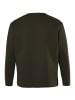 STHUGE Sweatjacke in dunkeloliv