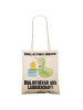 Mr. & Mrs. Panda Stofftasche Baumwolle Bibliothekar Leidenschaft... in Creme
