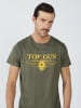 TOP GUN T-Shirt TG2024002 in olive