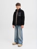JACK & JONES Junior Teddyjacke JJESOHO TEDDY JACKET SN JNR in black