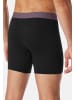 Schiesser Long Short / Pant 95/5 Cotton in Schwarz