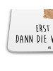 Mr. & Mrs. Panda Untersetzer Set Bär Kaffee mit Spruch in Weiß