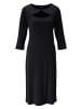 Aniston SELECTED Shirtkleid in schwarz