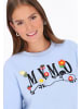 myMo Women Sweatshirt in light blue