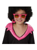 tectake Zweiteiliges Disco-Outfit im Stil der 70er, schwarz/pink