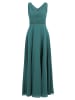 Vera Mont Abendkleid mit Plissee in Dark Emerald