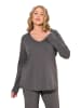 Ulla Popken Shirt in graphitgrau
