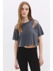 NO MATTER WHAT Shirt in Anthrazit