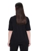 Ulla Popken Shirt in schwarz