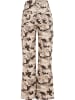 DEF DEF DEF Straight Fit Jeans in beige camo
