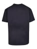 F4NT4STIC Heavy Oversize T-Shirt Kanagawa Welle Japan in marineblau
