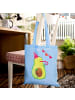 Mr. & Mrs. Panda Tote Bag Avocado Party ohne Spruch in Sky Blue