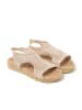 Brasileras Sandalen "Lua" in Beige