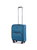 Stratic Bendigo Light + 4 Rollen Kabinentrolley 54 cm mit Dehnfalte petrol