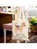 Mr. & Mrs. Panda Tasche Airedale Terrier mit Spruch in Creme