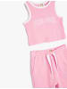 KOTON 2tlg. Outfit: T-Shirt/Hose in Rosa