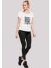 F4NT4STIC Long Cut T-Shirt Marvel Captain America Made Of Tough Stuff in weiß