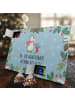 Mr. & Mrs. Panda Tee Adventskalender Smörle Winterzeit mit Spruch in Eisblau