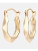 Vanlere Creolen aus 375 Gelbgold