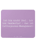 Mr. & Mrs. Panda Maus-Pad Spruch Handwerker Pausen mit Spruch in Lavendeltraum