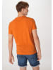 Hessnatur Slub Shirt in orange