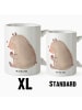 Mr. & Mrs. Panda 500 ml Tasse Bär Marienkäfer ohne Spruch in Weiß