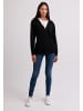 CASH-MERE.CH Hoodie in Schwarz