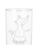 Mr. & Mrs. Panda Glas Fuchs Ballerina mit Spruch in Transparent