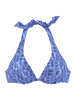 ELBSAND Bügel-Bikini-Top in blau