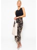 SASSYCLASSY Top mit Cut-Out in Schwarz