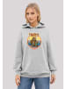 F4NT4STIC Hoodie US National Parks Make Friends At Yellowstone in grau meliert