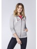 Oklahoma Jeans Sweatjacke in Grau