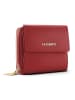 Lazarotti Bologna Leather Zip-Around Geldbörse Leder 12 cm in red
