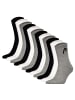 HEAD Socken 12er Pack in Grau/Weiß/Schwarz