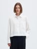 SELECTED FEMME LS Cropped Boxy Shirt in Bright White