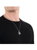 Amor Kette mit Anhänger Edelstahl in Silber