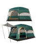 COSTWAY Campingzelt für 4-6 Personen in Grün